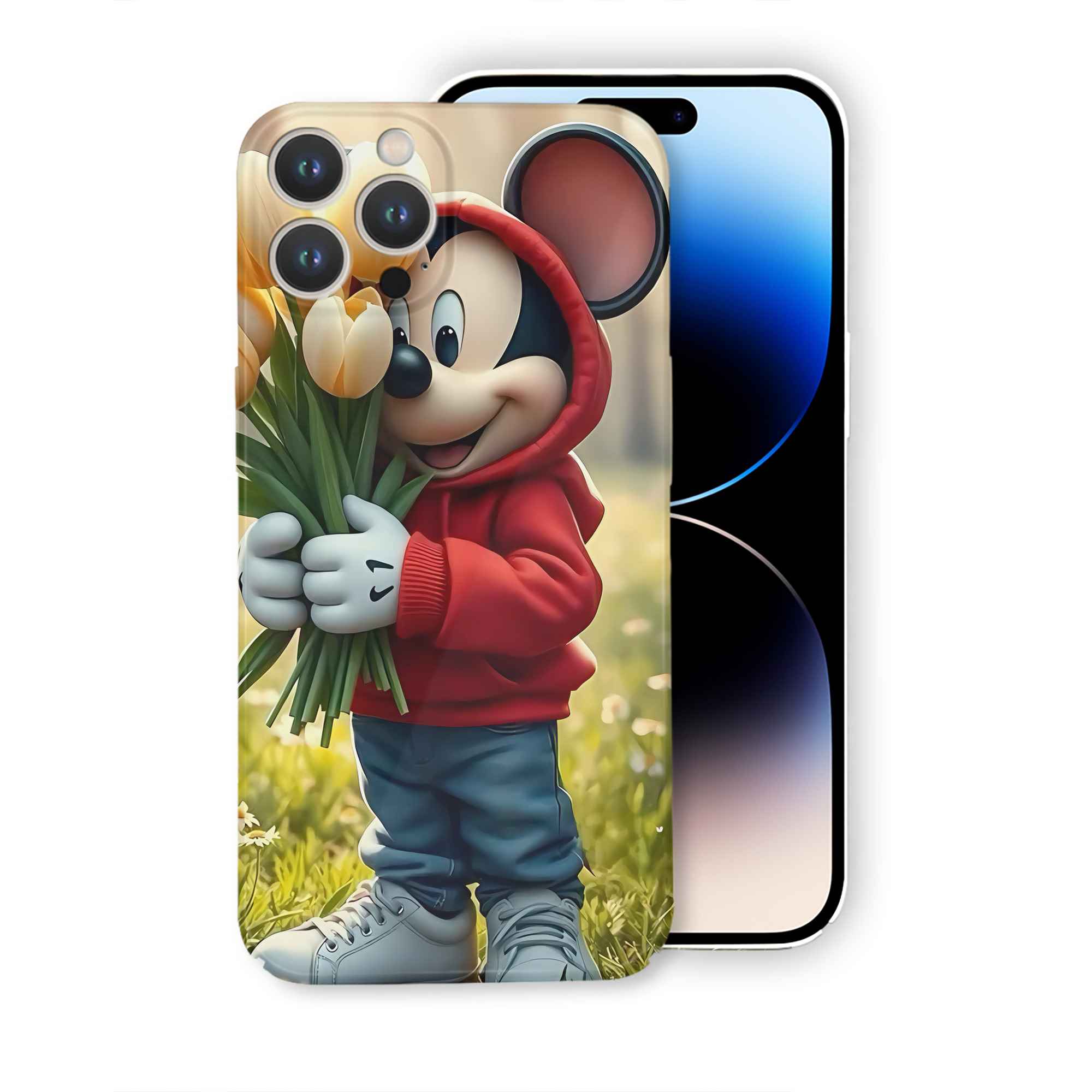 （画像用） ミッキーマウス Mickey Mouse 【iPhone 14シリーズ対応】ハードケース